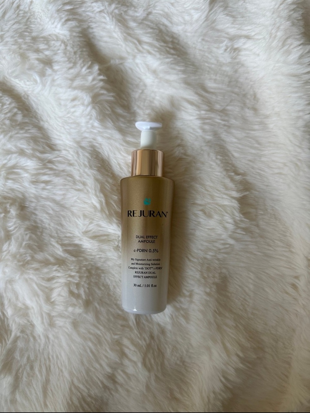 Dual Effect Ampoule - Gold/White Serum